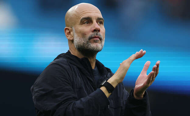 פפ גווארדיולה מנצ'סטר סיטי (צילום: רויטרס)