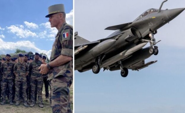 מטוס הקרב החמוש בטיל, הכוחות בשטח (צילום: DIDIER LAURAS/AFP via Getty Images)