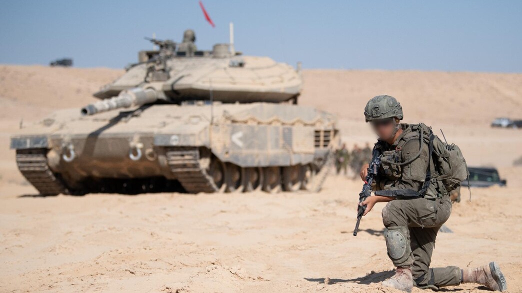 תיעוד מאימון כוחות אוגדה 80 בגבול המערבי