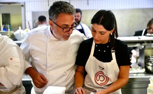 יובל רוזן, חיים כהן (צילום: רגב זרקה, קשת 12)