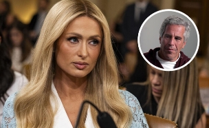 פריס הילטון, ג'פרי אפשטיין (צילום: Rick Friedman | Samuel Corum, getty images)