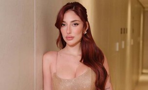 מאי ערב בשמלת יום הולדת (צילום: instagram)