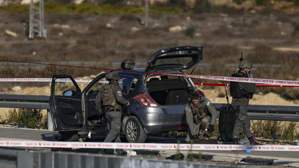 פיגוע דריסה משולב בצומת הגוש
