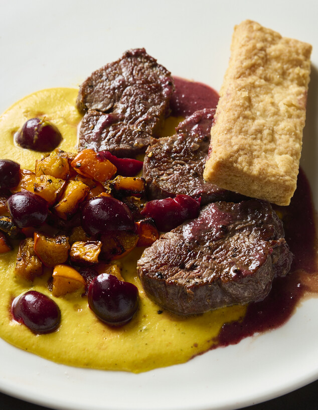 מדליוני פילה על קרם דלעת - הדס בנדל