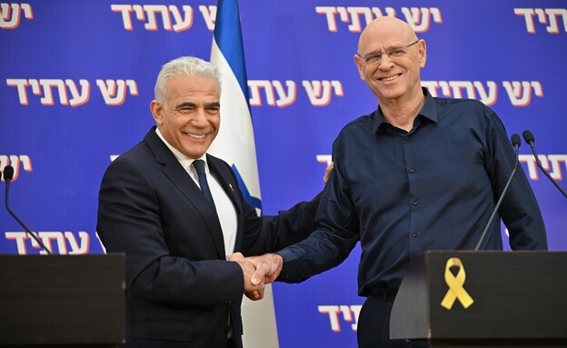 יאיר לפיד ונעם תיבון יאיר לפיד ונעם תיבון