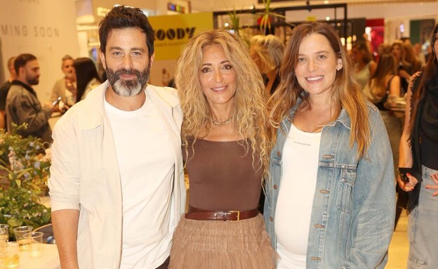 יהודה לוי, דנה פרידר ואורנה אלוביץ' בהשקה של נודי יהודה לוי, דנה פרידר ואורנה אלוביץ' בהשקה של נודי