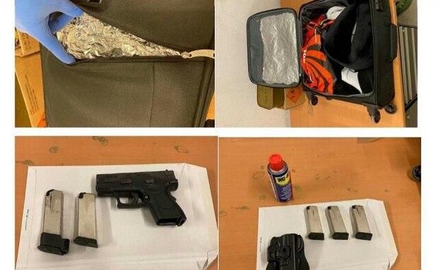 אמל"ח שנתפס במהלך מבצע "התמנון החמאסי" 