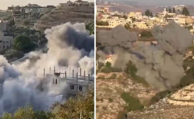 התקיפות והפיצוצים שנצפו