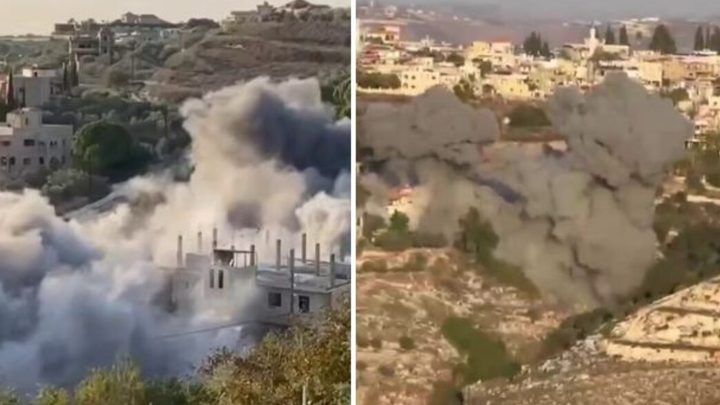 התקיפות והפיצוצים שנצפו