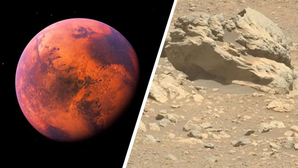 האבן המסתורית על מאדים האבן המסתורית על מאדים