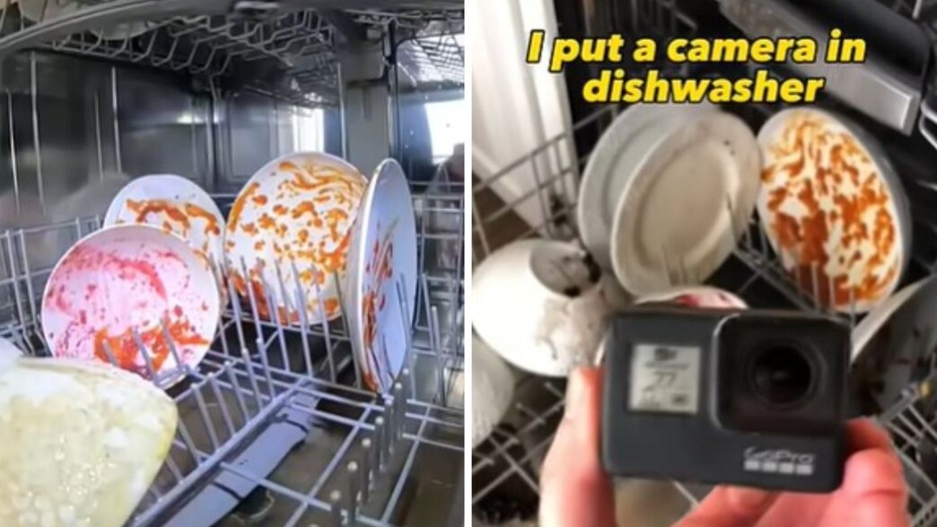 מצלמה במדיח