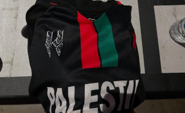 חולצת FC Palestina שהוחרמה בהופעה של לורד (צילום: Instagram)