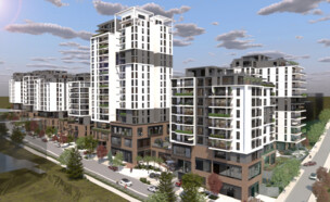 מתחם הדקל בכרמיאל (הדמיה: גלאור פישביין כהן ליטאנט)