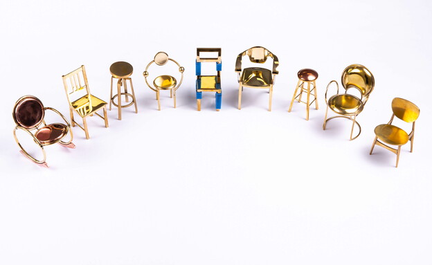 תערוכת כיסאות שנקר כסאות מיניאטורים. מחלקת תכשיטנות שנקר. תערוכת כיסאות שנקר כסאות מיניאטורים. מחלקת תכשיטנות שנקר.