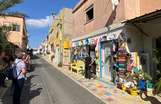 דלית אל-כרמל הרחוב ברובע העתיק (צילום: מירב טלמור קשי)