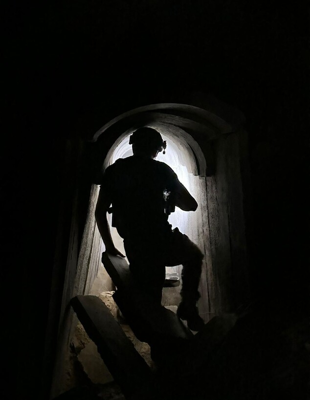 לוחמי יהל״ם בתוואי התת-קרקעי