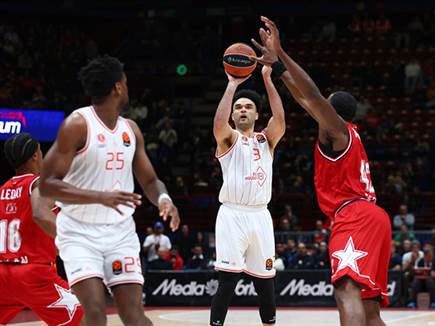 אך השנייה הייתה במעמד צד אחד בלבד (Euroleague Basketball via Getty)