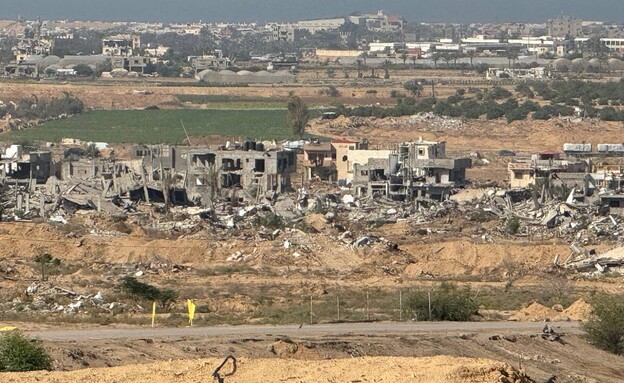 ההרס בעזה והקו הצהוב