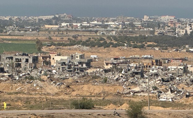 הקו הצהוב ברצועת עזה