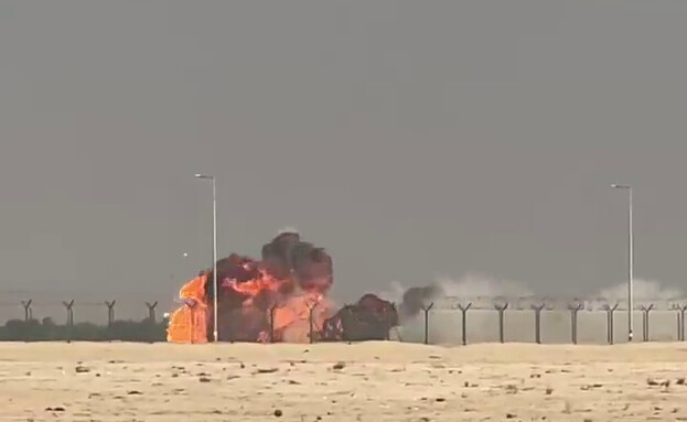 מטוס קרב הודי התרסק בסלון האווירי בדובאי