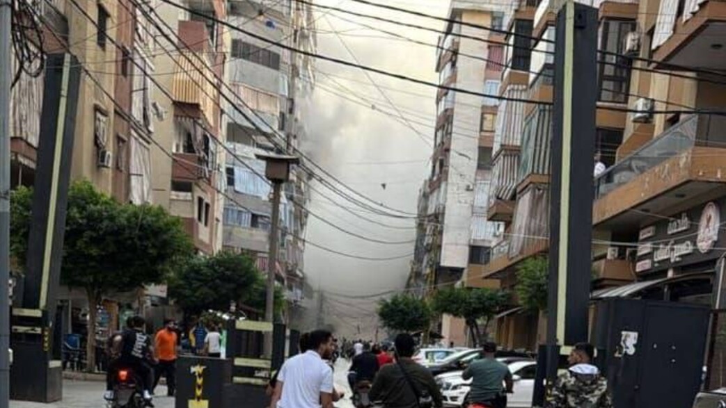 תקיפה בדאחיה בלבנון