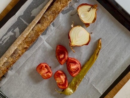 דונר קבב ביתי בתנור. ככה זה יוצא מהתנור