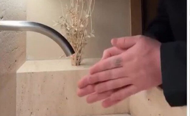 ברז במסעדה (צילום: רשת X)