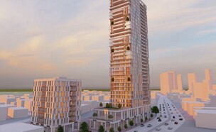 פרויקט פינוי בינוי בדרך אבא הלל 80-88 ברמת גן (הדמיה: טיטו אדריכלים, יחסי ציבור)