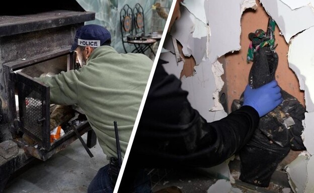 מעצר החשודים בפרוטקשן  (צילום: דוברות המשטרה)