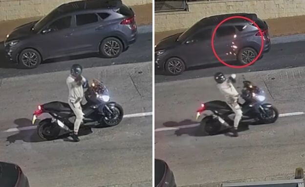 ירי וזריקת רימון רסס בשוהם (צילום: ללא)