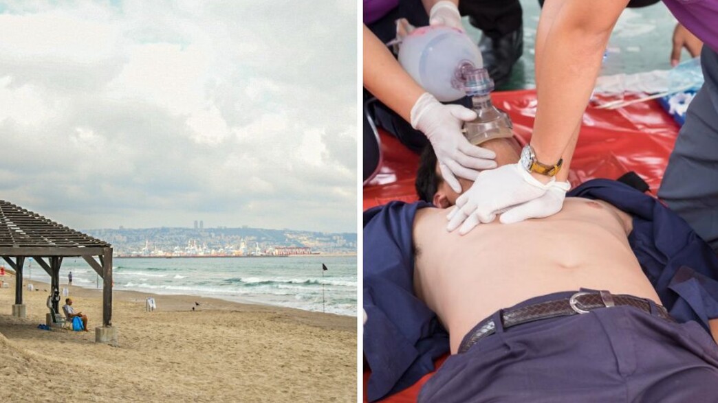 האירוע בחוף הים