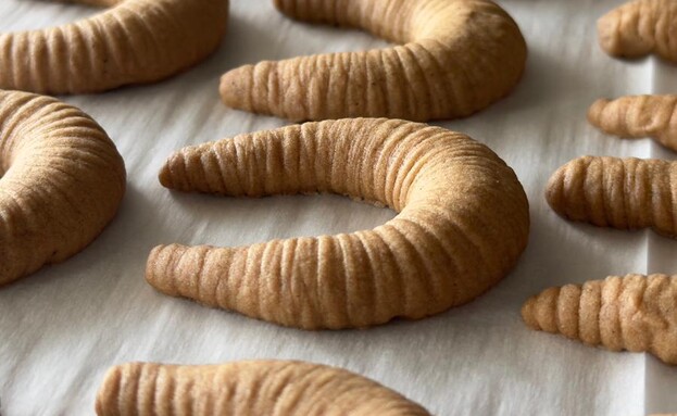 עוגיות חמאה קפה וקקאו (צילום: חנושה (בת חן שמעיה), mako אוכל)