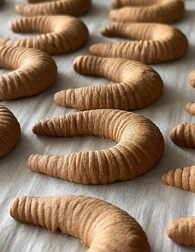 עוגיות חמאה קפה וקקאו. כמה שהן יפות! (צילום: חנושה (בת חן שמעיה), mako אוכל)