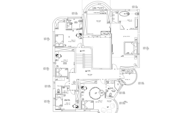 בית יולי וולמן תוכנית קומה ראשונה בית יולי וולמן תוכנית קומה ראשונה