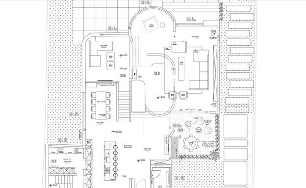 בית יולי וולמן תוכנית קומת קרקע בית יולי וולמן תוכנית קומת קרקע