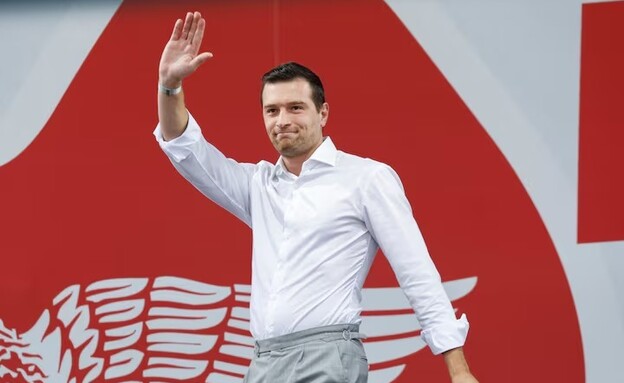 ז'ורדן בארדלה, מנהיג הימין הקיצוני בצרפת (צילום: רויטרס) ז'ורדן בארדלה, מנהיג הימין הקיצוני בצרפת (צילום: רויטרס)