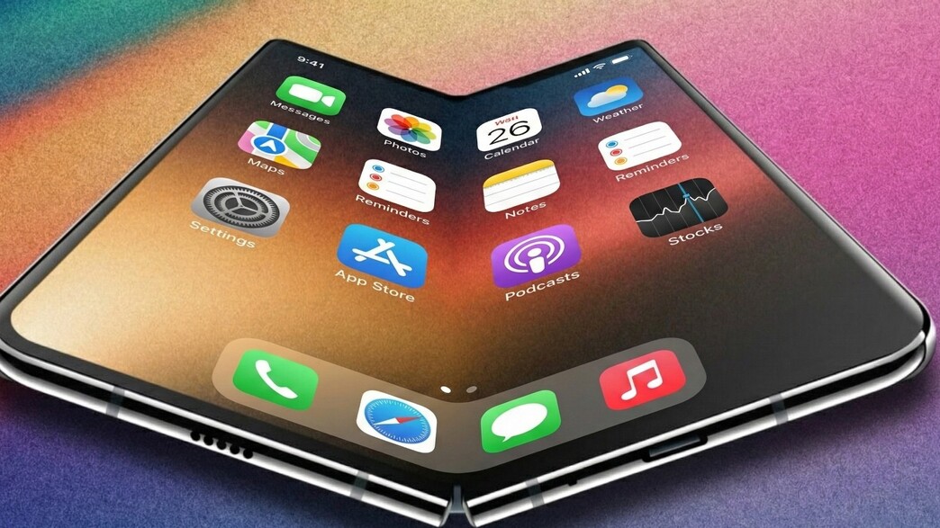 הדמיה אייפון מתקפל