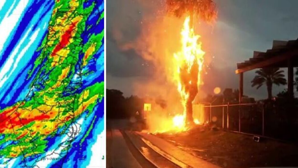 הצפה בעקבות הגשמים