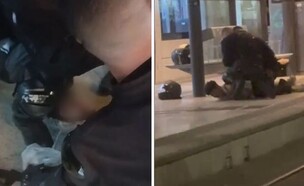 פקחים מעכבים את בן ה-15 ברכבת הקלה