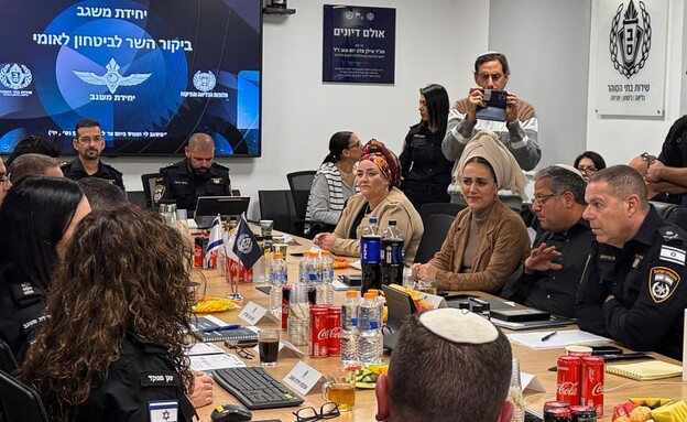 ביקור השר איתמר בן גביר ביחידת “משגב” של שב"ס 