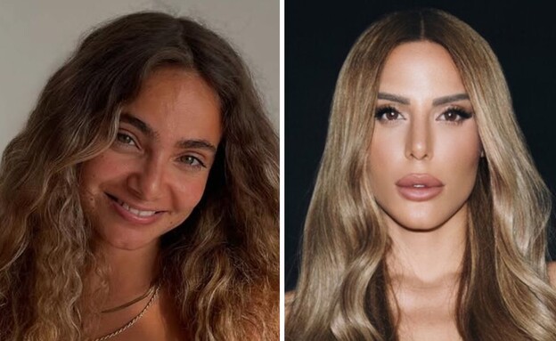 נסרין קדרי ומור פדלון (צילום: צילום נסרין קדרי: טל עבודי. צילום מור פדלון: מתוך האינסטגרם)