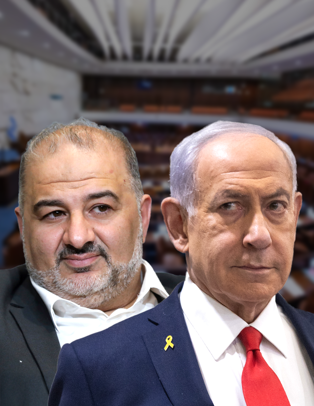 בנימין נתניהו, מנסור עבאס בנימין נתניהו, מנסור עבאס