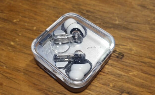 True Wireless - דגם Nothing Ear (3 ) (צילום: נמרוד מירום)