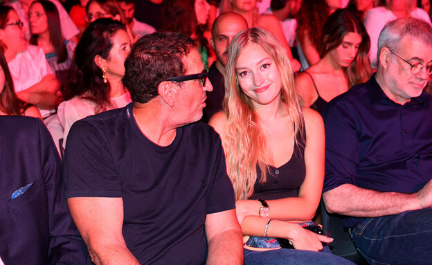 אייל ולדמן ובת הזוג מאיה