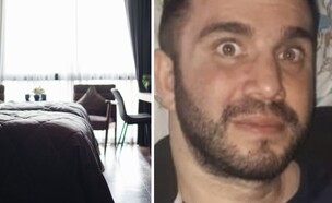 יצחק ברוך ארונוב, חדר במלון (אילוסטרציה)