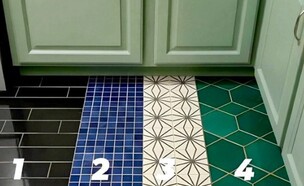 איזה אריחים לבחור (צילום: רשת X)