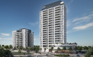 פרויקט מערבה של חברת בסט, ברחובות.  (הדמיה: 3DVISION)