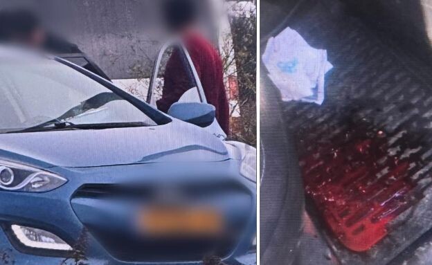 חטיפה ליד מחסום קלנדיה (צילום: דוברות המשטרה)