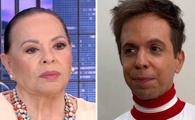 רועי בר נתן, גילה אלמגור (צילום: רועי בר נתן: לירון אבנר, גילה אלמגור: מתוך "גלית ואילנית")