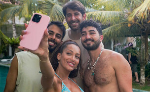 נבו עמרני, ירדן חדד, דור עזאמי, שחף רז במשלחת טיקט (צילום: ROCO RONIT COHEN)